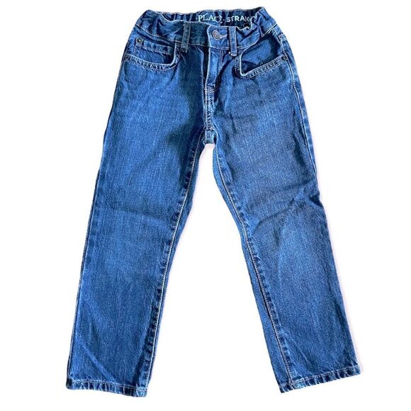 The Children’s Place Boy’s Stretch Straight Leg Denim Regular Jeans Size 5 - Picture 11 of 11